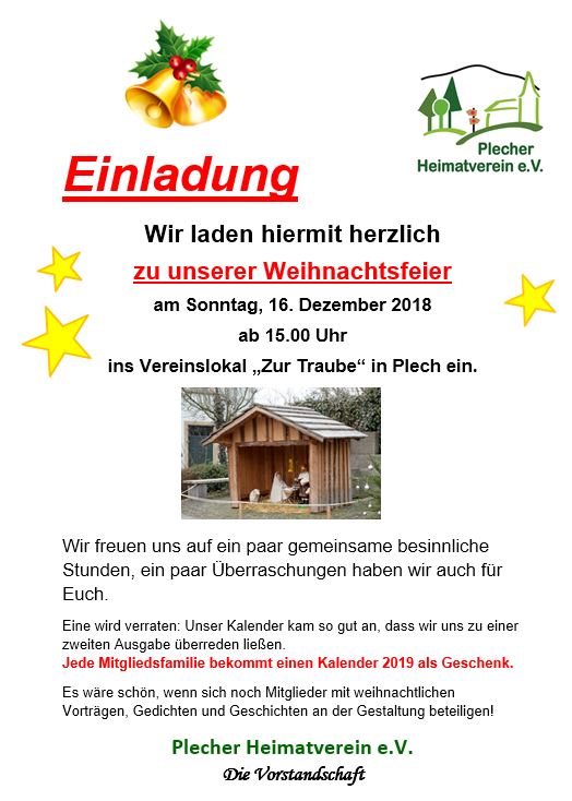 Weihnachtsfeier2018