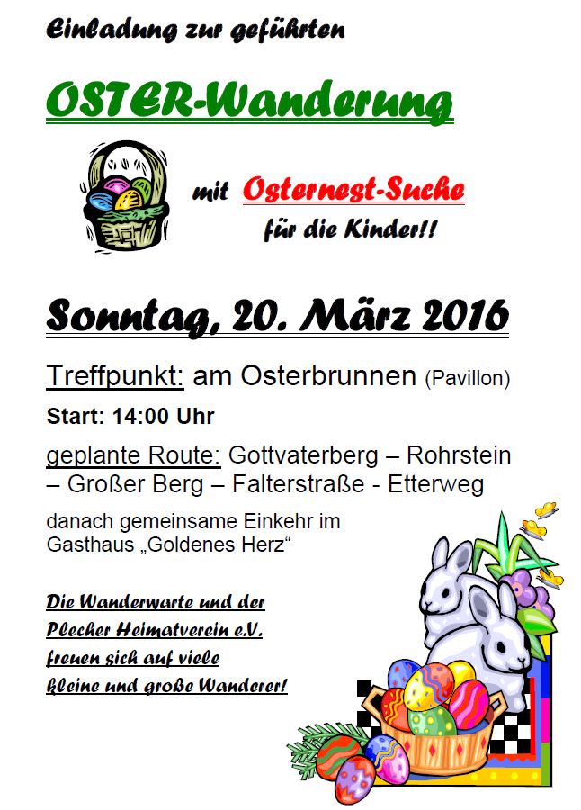 Osterwanderung 2016
